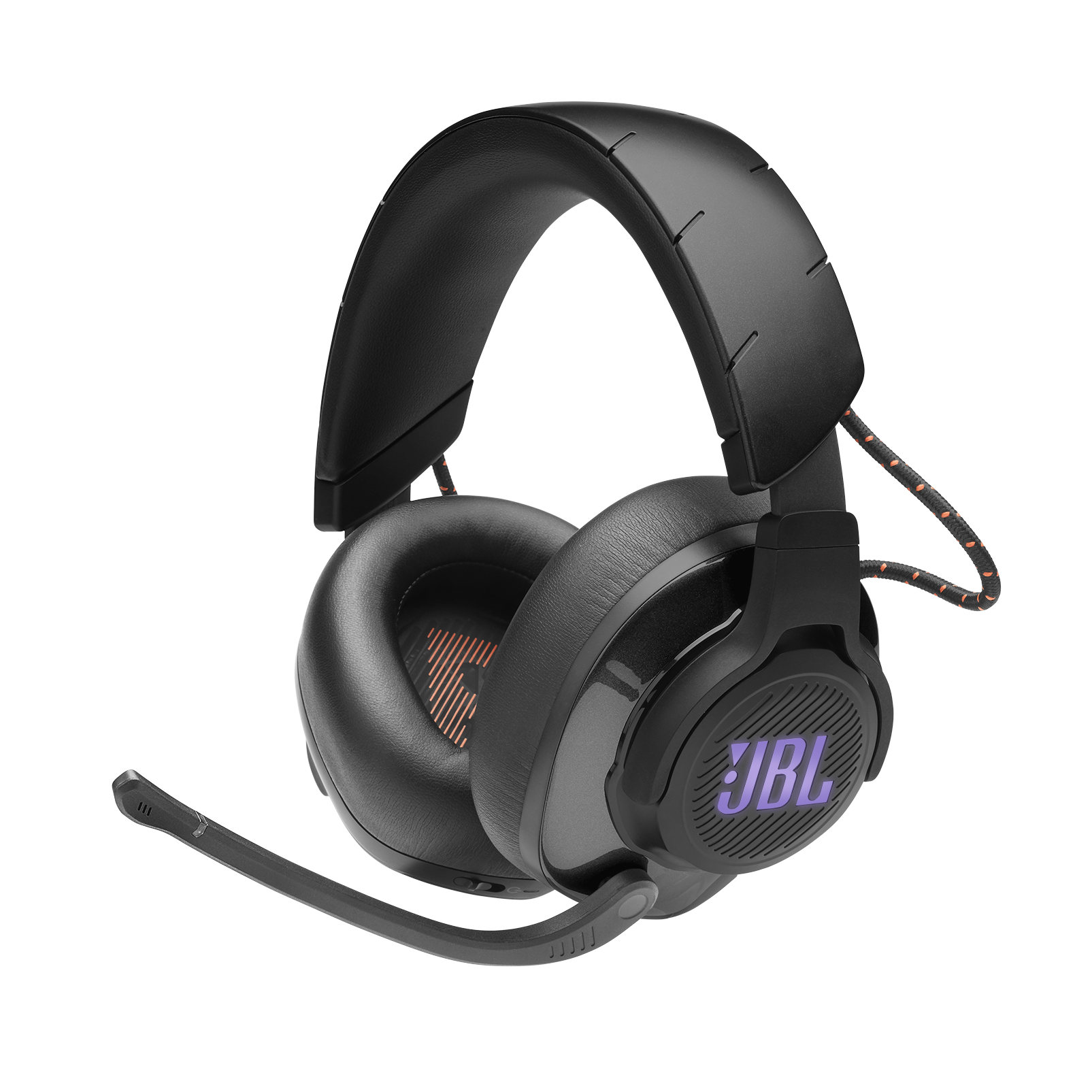 JBL Quantum 600 - Black - Wireless over-ear performance PC gaming headset with surround sound and game-chat balance dial - Detailshot 3